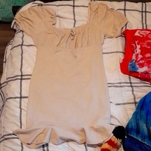 Cream Colored short dress